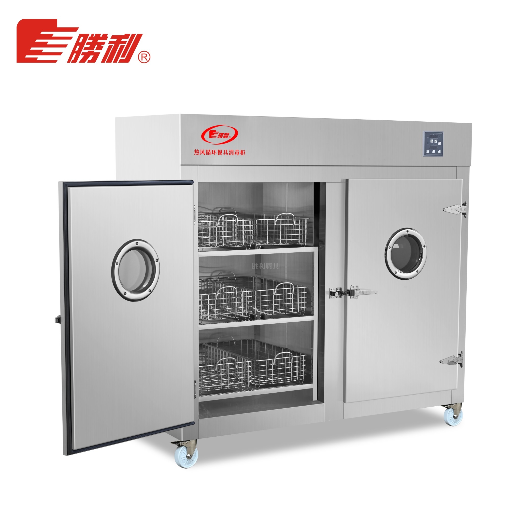 YDCX-6AF 不鏽鋼熱風循環餐具消毒櫃
